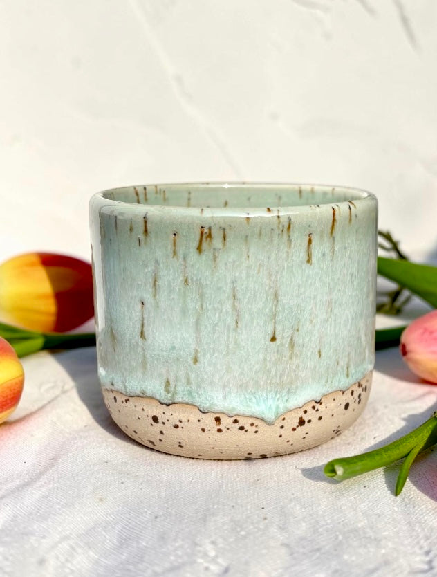 Handgemachte Keramiktasse - Ocean