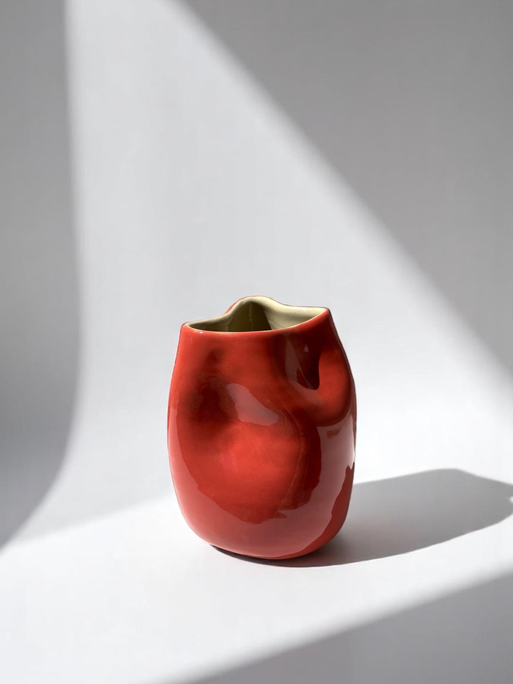 Handgemachte Keramikvase - Poppyvase Pink