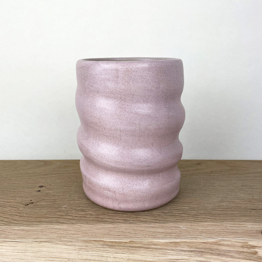 Swirl Vase Pink