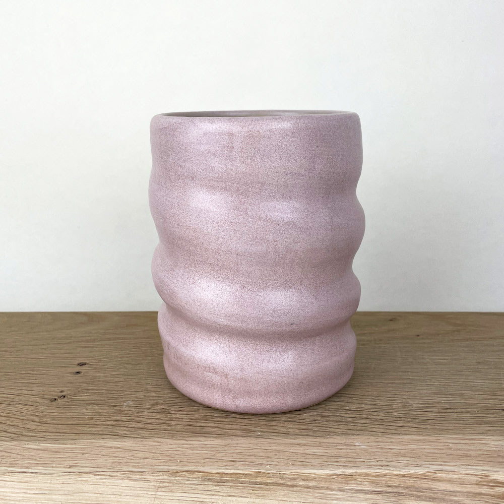 Swirl Vase Pink