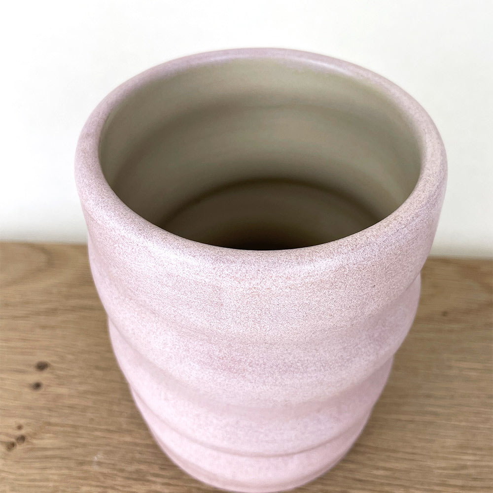 Swirl Vase Pink