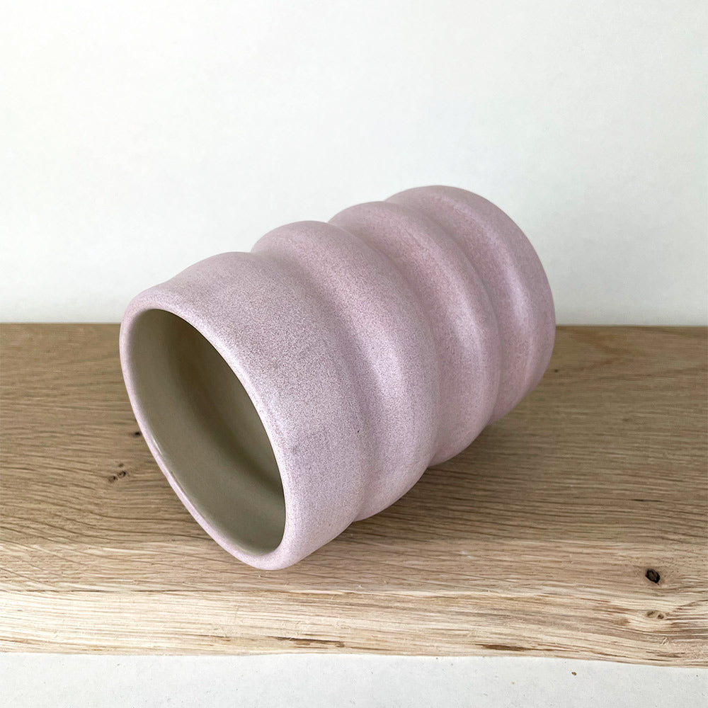 Swirl Vase Pink