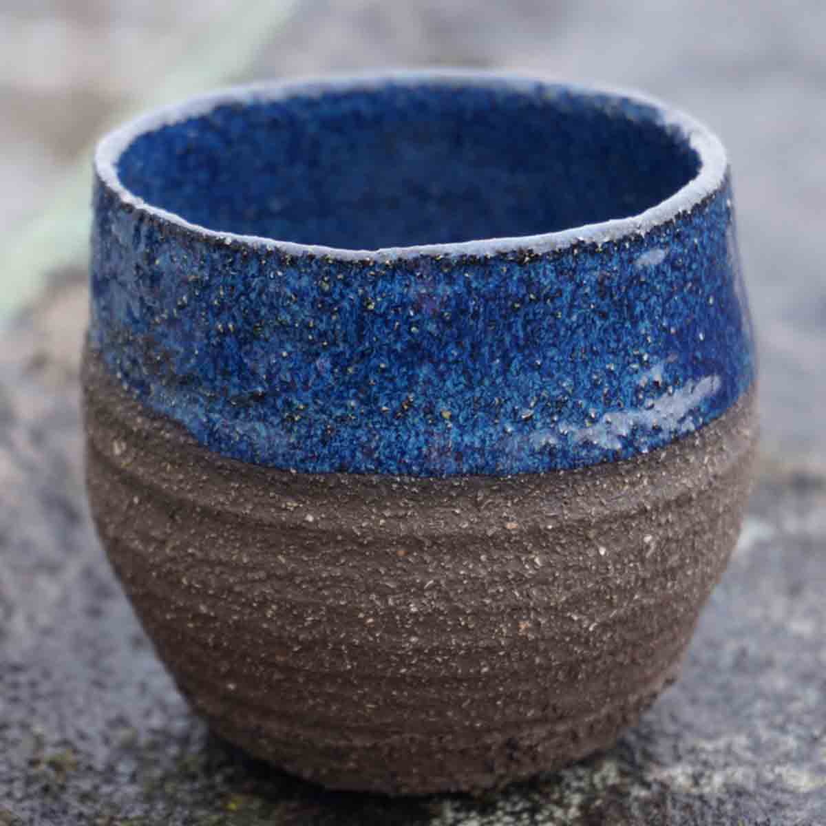 Botz Steinzeugglasur Tiefblau 9881