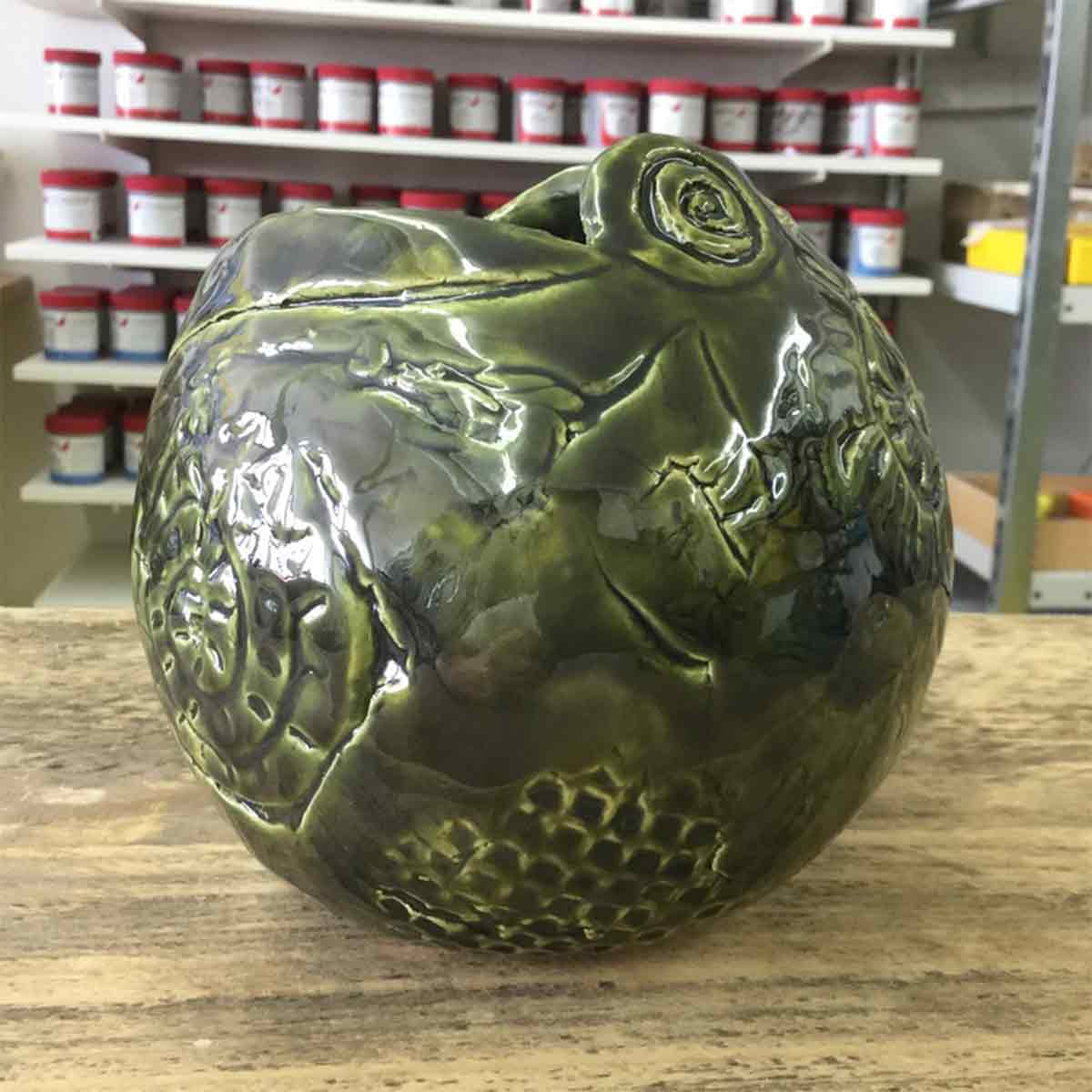 Botz Flüssigglasur Olivgrün 9344