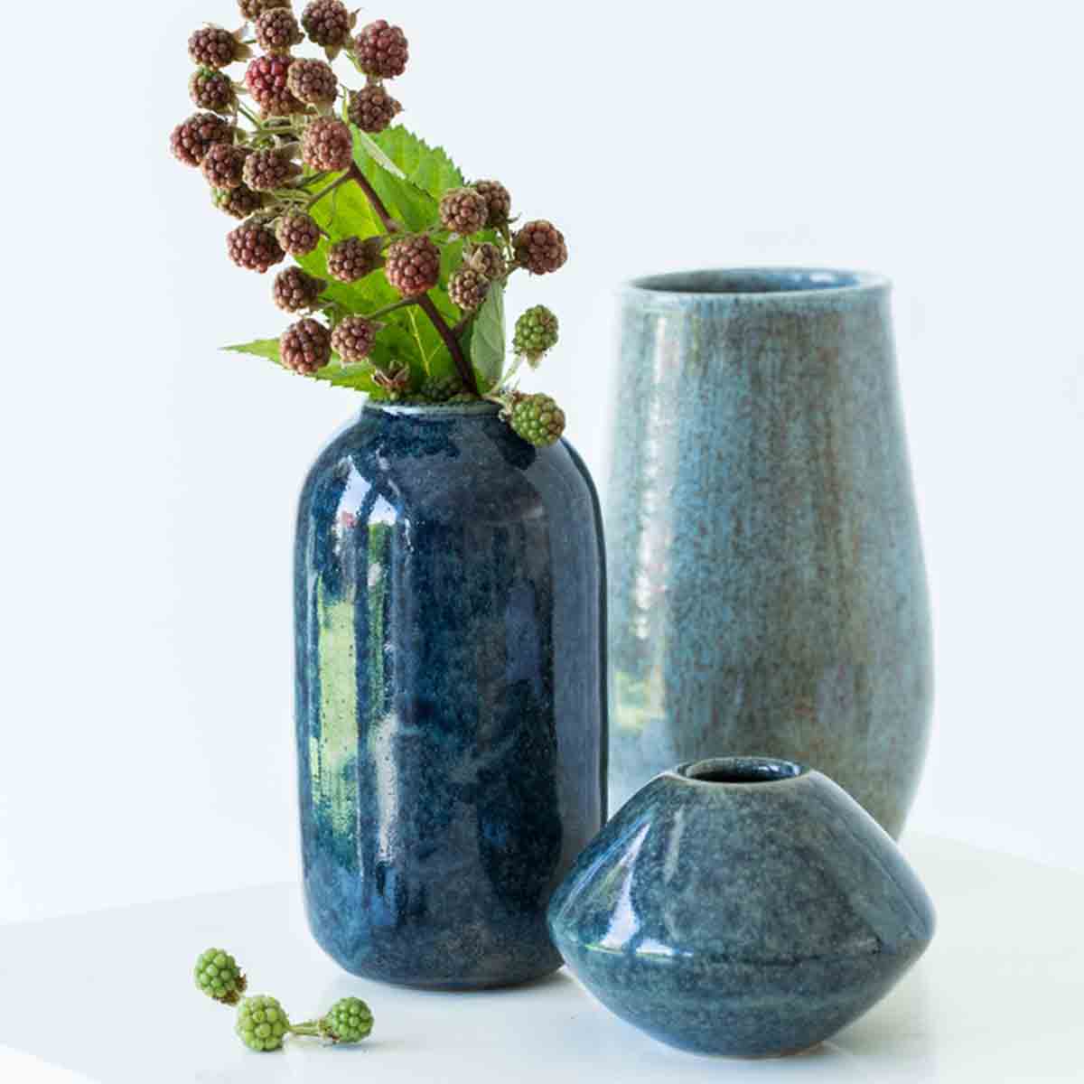 Botz Steinzeugglasur Schwarzblaueffekt 9883