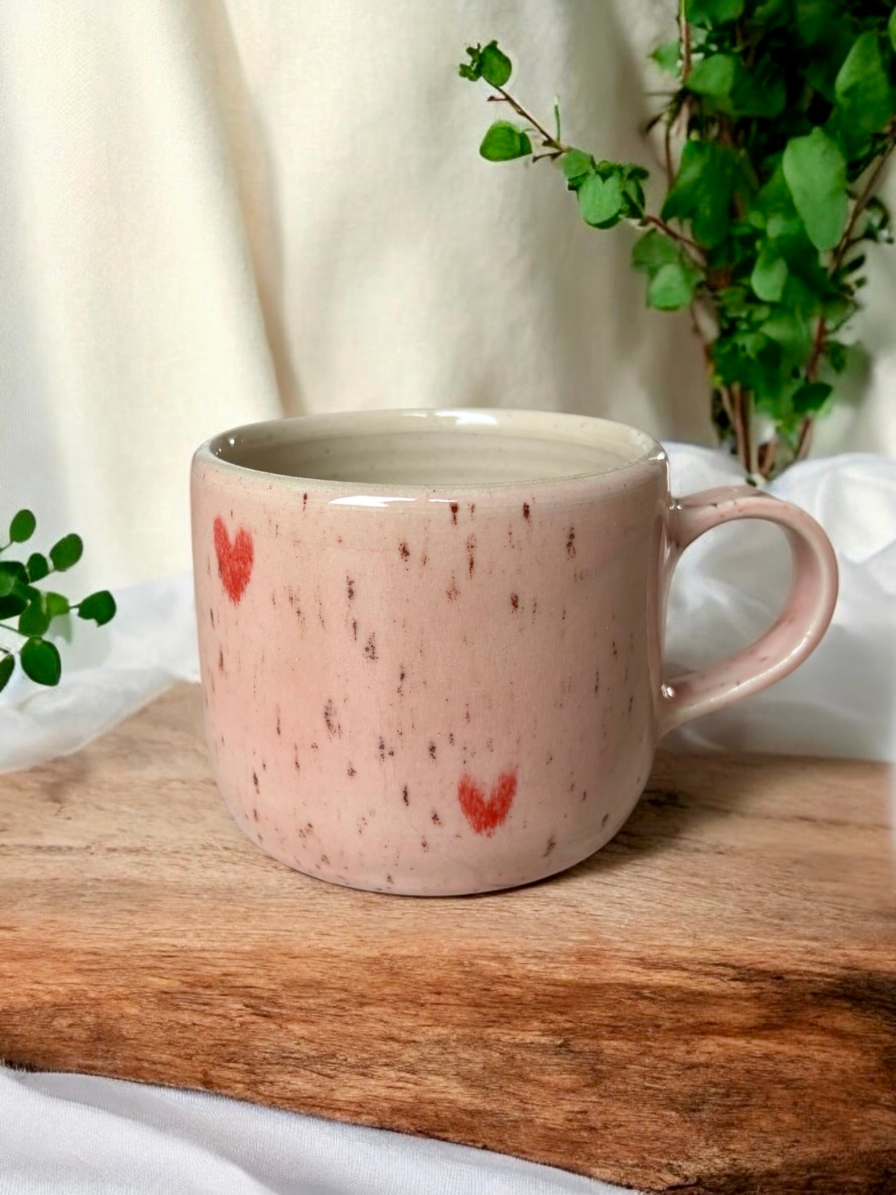 Heart Mugs Henkel