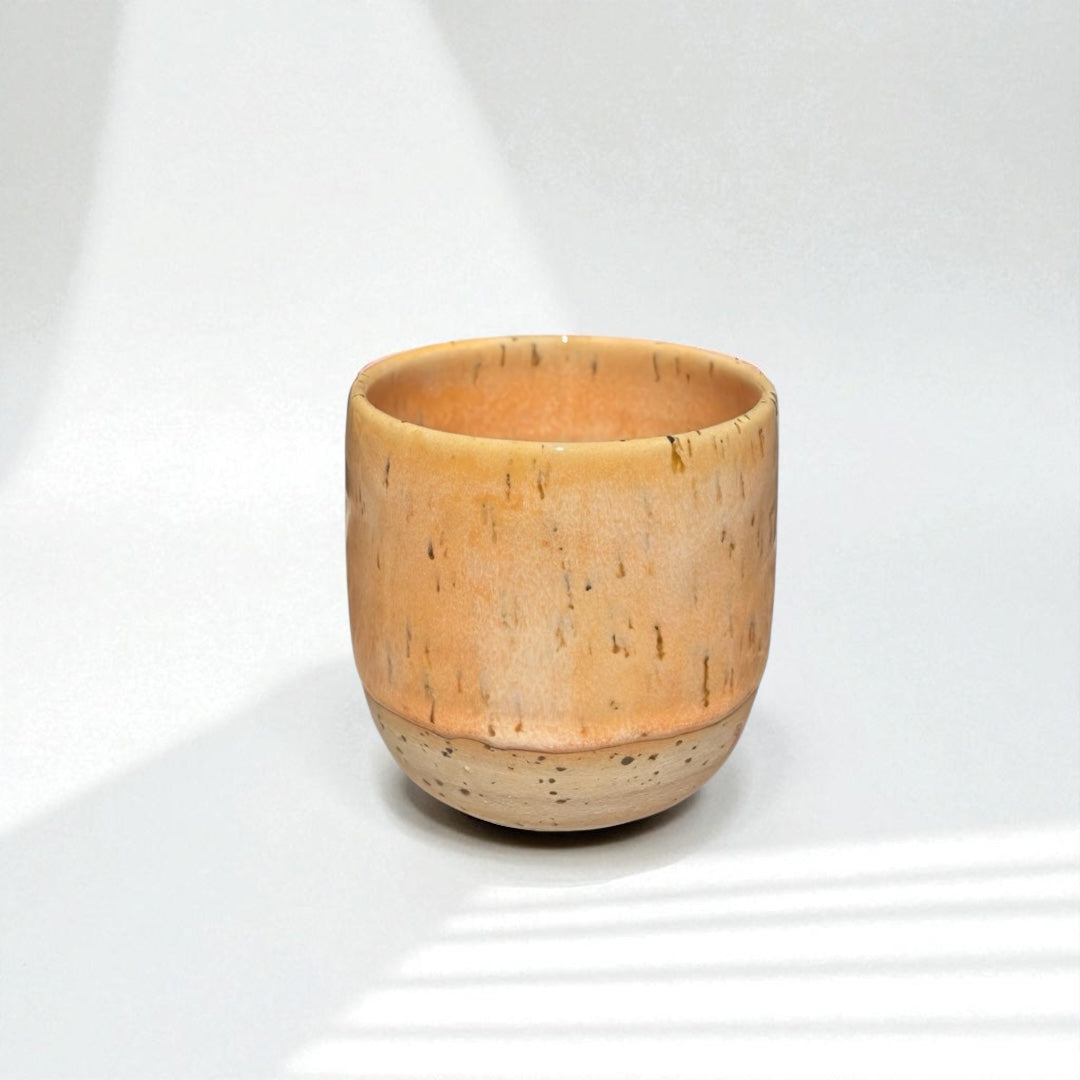 Handgemachte Keramiktasse - Sunrise Cup Spots