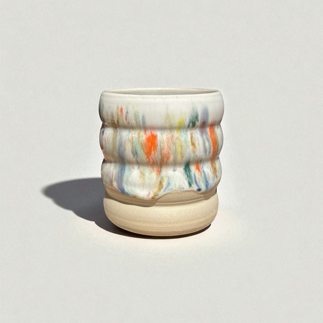 Handgemachte Keramiktasse - Konfetti Cup