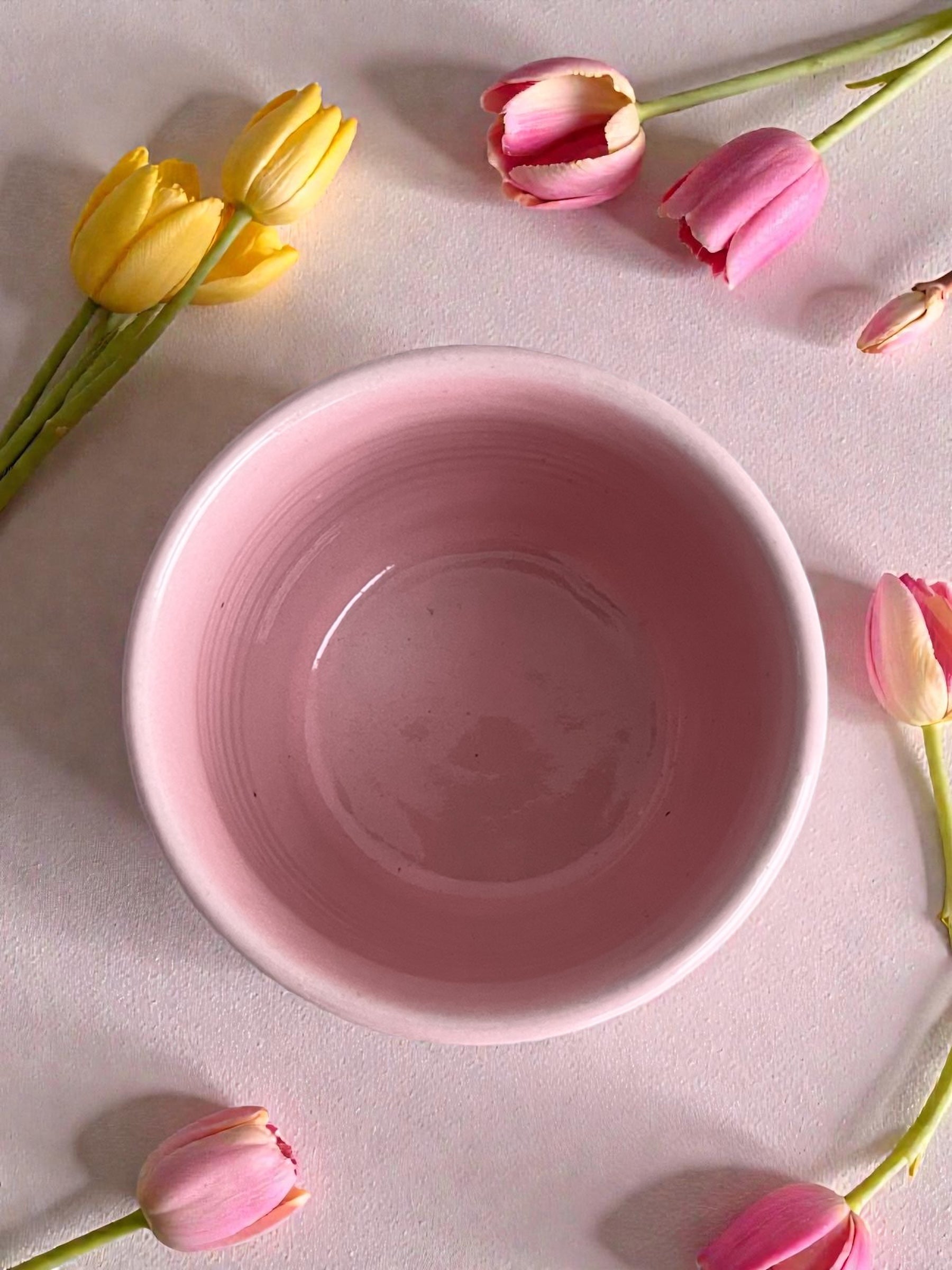 Handgemachte Keramiktasse - Poppy Baby Pink