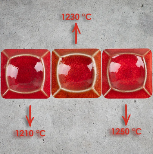 Welte Steinzeugglasur Solar Hellrot FGS 67